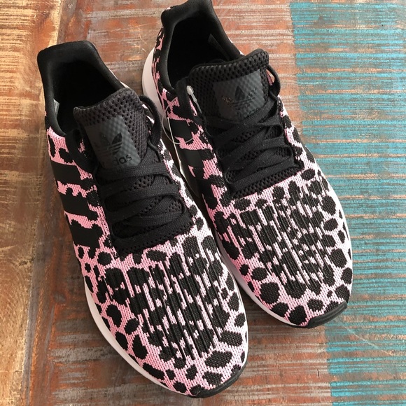 adidas Shoes - Adidas pink cheetah sneakers NWT
